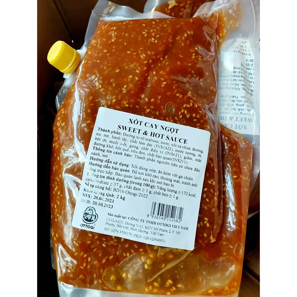 500g Sốt Hot &amp; Sweet ( Sốt HS) Ottogi _Sốt Phủ Gà Rán