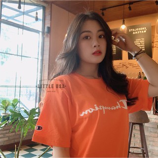 ÁO THUN CHAMPION® GRAPHIC TEE ORANGE - 100% AUTHENTIC chính hãng Mỹ