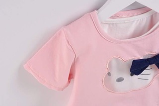 Set 2 gồm váy và áo rời cho bé gái