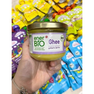 Bơ ghee hữu cơ ener bio đức 180g