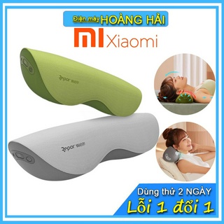 Gối massage cổ vai gáy Xiaomi Repor, có chườm nóng giúp lưu thông khí huyết, massage bằng con lăn 3D như tay nguời thật