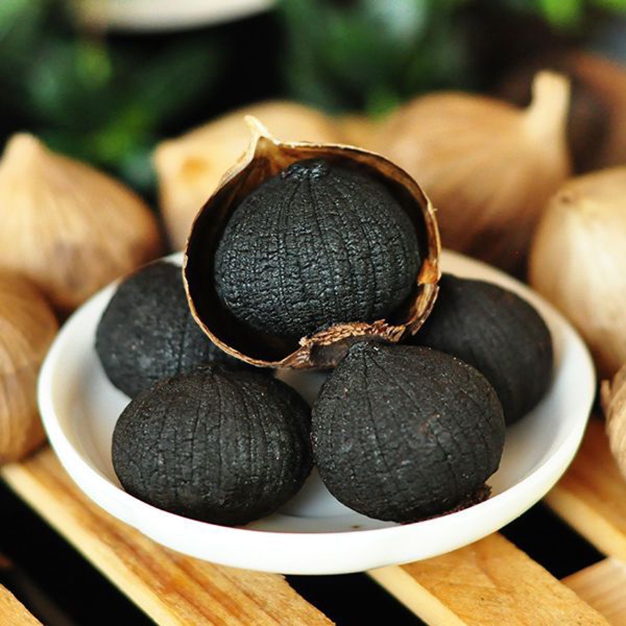HỘP 1kg TỎI ĐEN CÔ ĐƠN LOẠI 1 - lên men tự nhiên, không hăng, dẻo ngọt