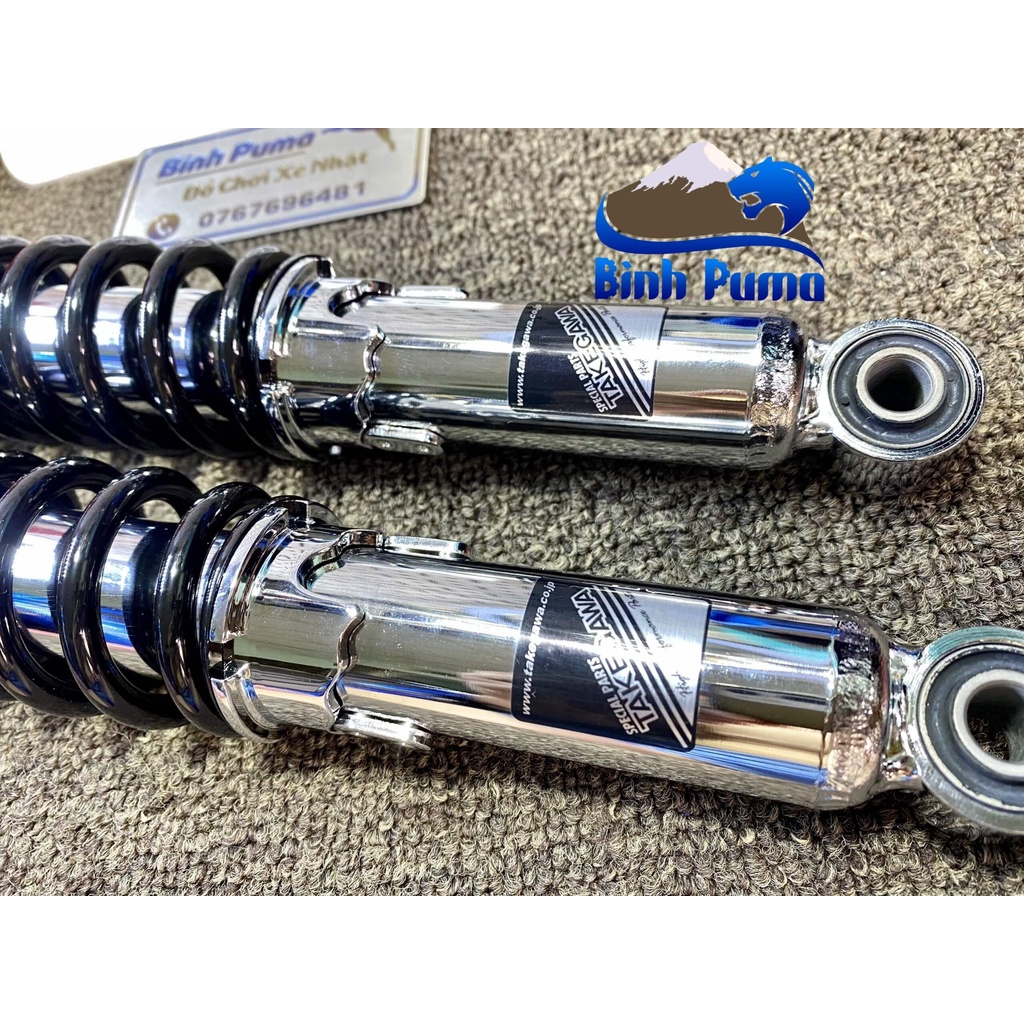 Phuộc Đen TAKEGAWA Chiều Dài 345mm