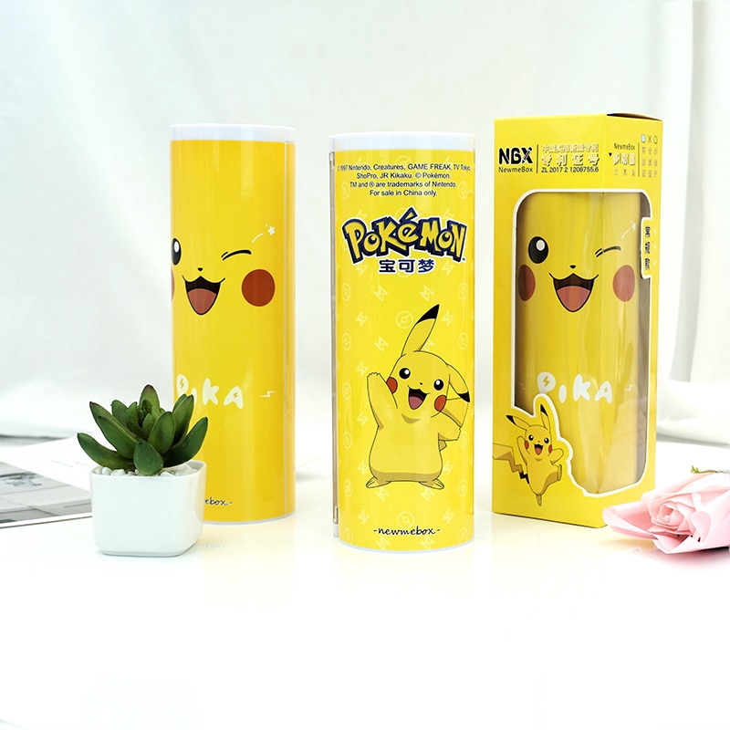 hộp bút Hộp Đựng Bút Có Khóa Số Hình Pikachu Đáng Yêu Dành Cho Các Bé