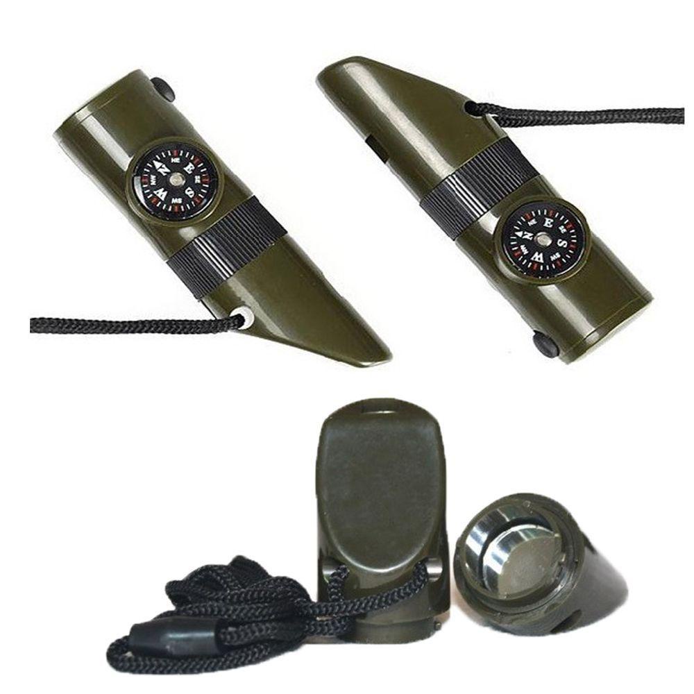 Hàng Mới Về Còi Sinh Tồn Kiêm Đèn Pin 7 Trong 1 Đa Năng