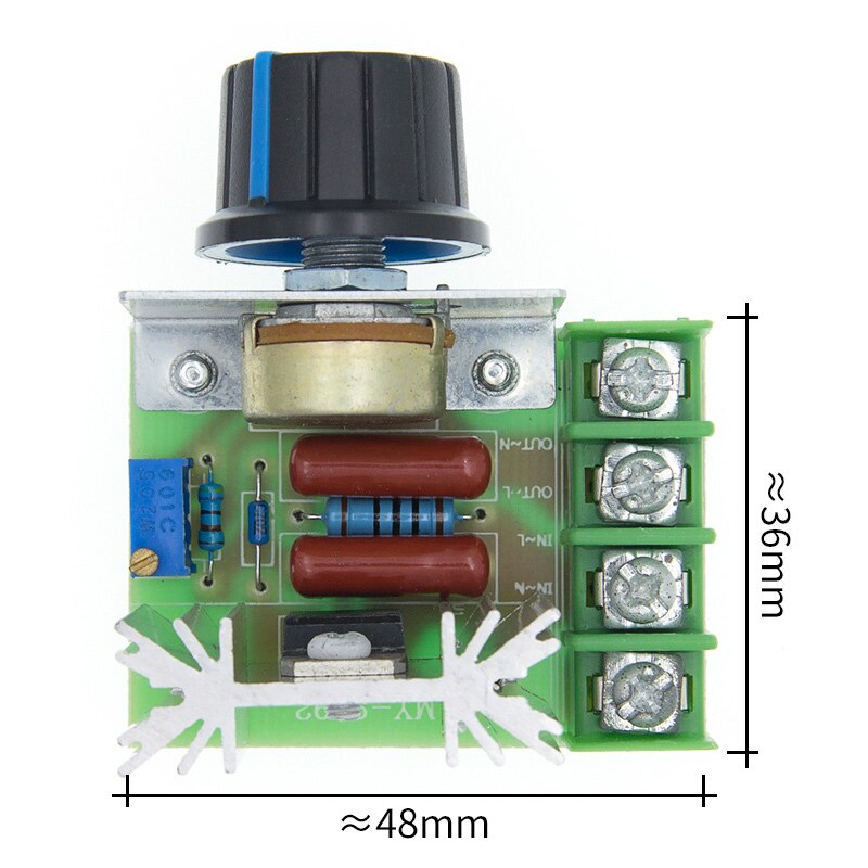 Mô Đun Điều Chỉnh Điện Áp Ac 220v 2000w Scr | BigBuy360 - bigbuy360.vn