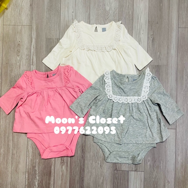 XD- Body chip dài tay size 0/3m-18/24m