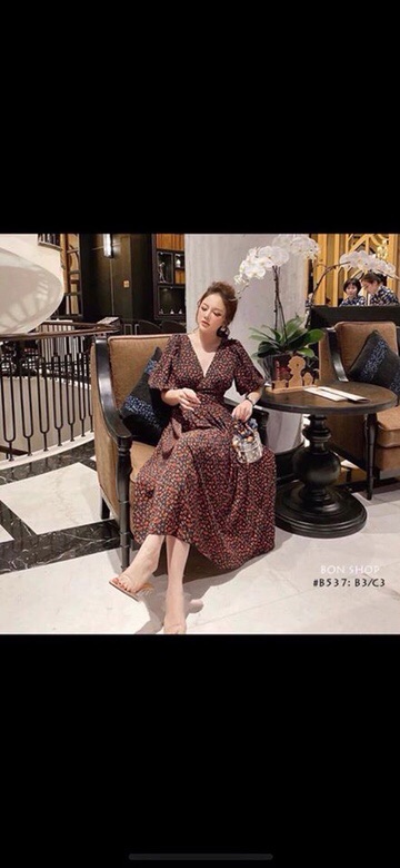 Sỉ Váy Maxi Chấm Bi Cực Đẹp ❤️freeship ❤️ ảnh thật