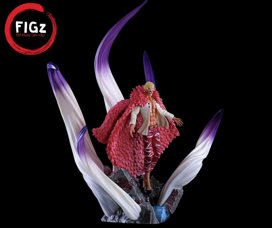 [Hàng đẹp] Mô hình ZN Doflamingo cao 50 cm, nặng 4.2kg - Mô hình trang trí One Piece Figure hàng cao