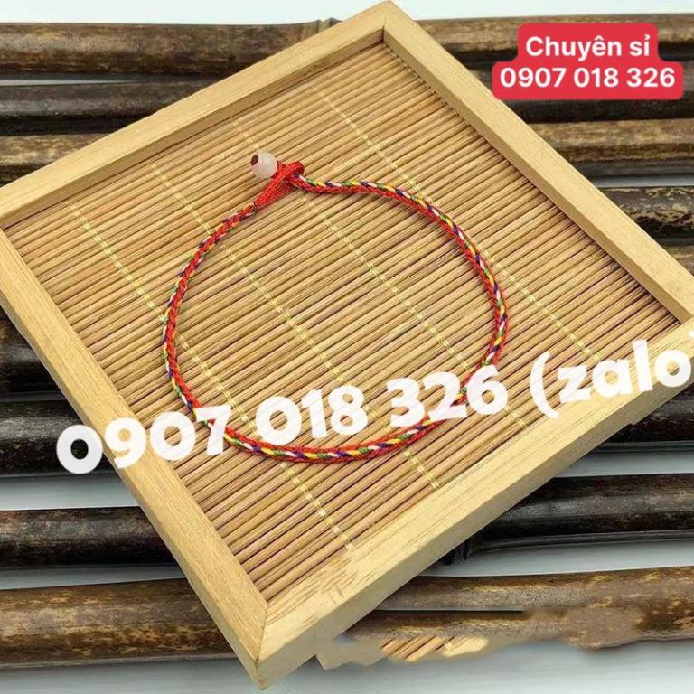 Vòng Tay Chỉ Ngũ Sắc , Vòng Tay Chỉ Đỏ Nepal May Mắn