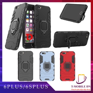 Ốp lưng iPhone 6 Plus / 6s Plus 🔥FREE SHIP🔥 iron man chống sốc kèm nhẫn iring chống xem video