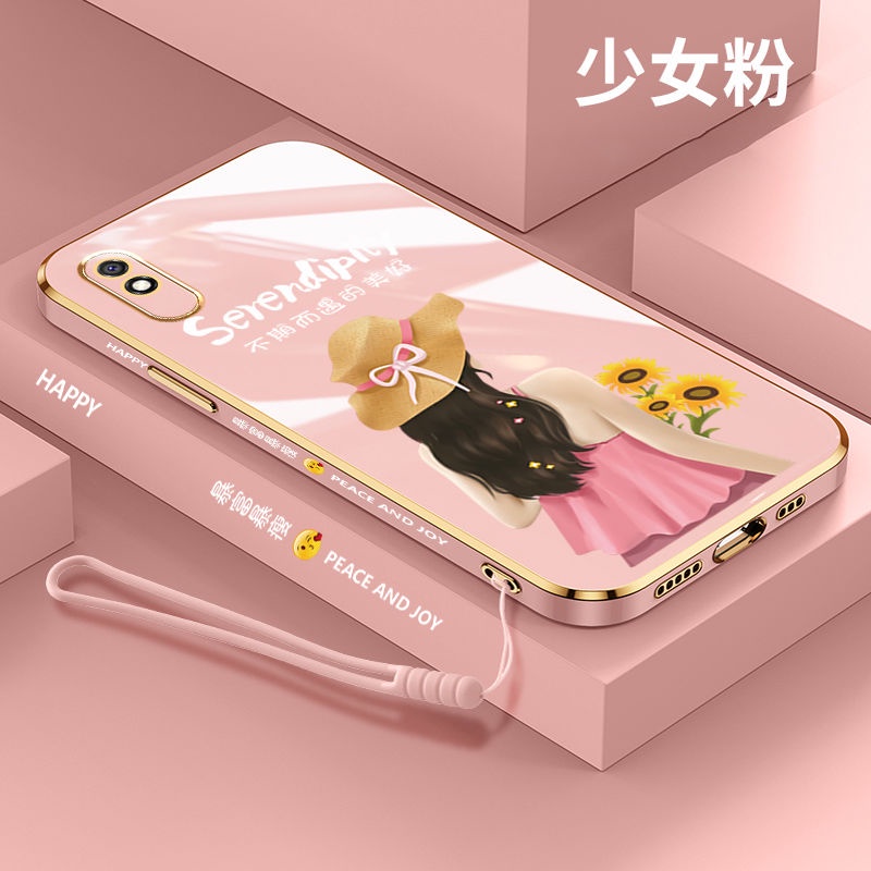 Ốp Điện Thoại Silicon Góc Thẳng Hình Nhân Vật Sang Trọng Cho xiaomi redmi 9A redmi 9 9C redmi10 xiaomi 11 11t 11t pro xiaomi12