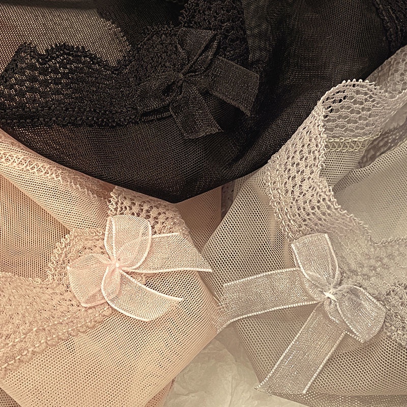 Quần Lót Ren Không Đường May Kháng Khuẩn Nâng Hông Cá Tính Cho Nữ