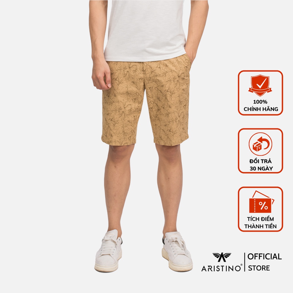 Quần short nam cao cấp chính hãng Aristino ASO003S9