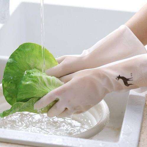 [XẢ KHO] GĂNG TAY CAO SU SIÊU DAI HÌNH HƯƠU HẠC