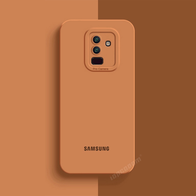 Ốp Điện Thoại Silicon Dẻo Màu Trơn Thời Trang Cho Samsung Galaxy A6 Plus A8 + A8 A750 A7 2018