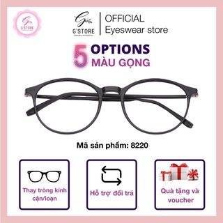 Kính Mắt Nhiều Màu Có Cắt Cận G STORE Gọng Kính Sang Chảnh Phụ Kiện Thời Trang 8220