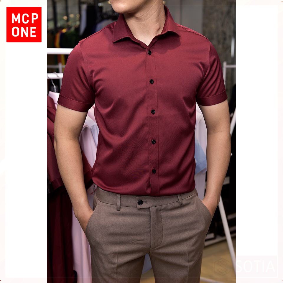 (FULL MÀU) Áo sơ mi nam Cộc Tay phom dáng Hàn Quốc - MCPONE | BigBuy360 - bigbuy360.vn