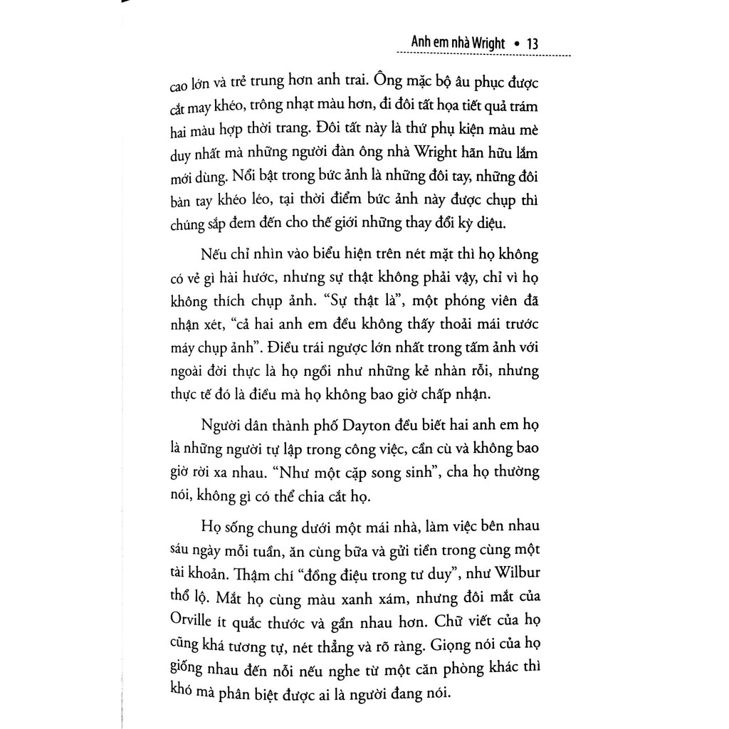 [Mã BMBAU50 giảm 7% đơn 99K] Sách - Anh em nhà Wright