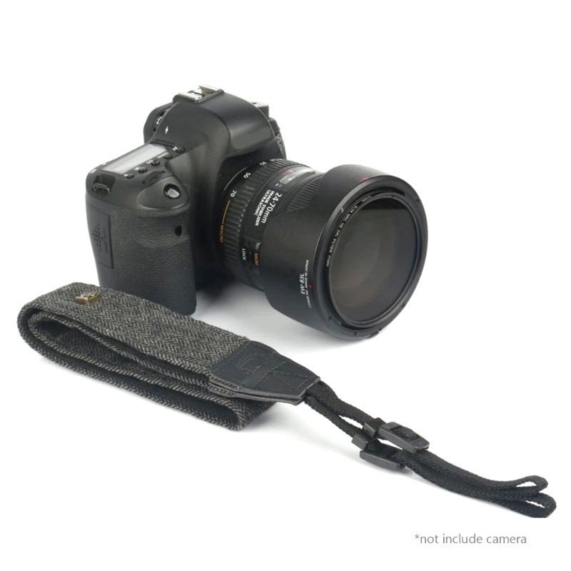 Dây Đeo Máy Ảnh SLR DSLR Bằng Da + Cotton Mềm