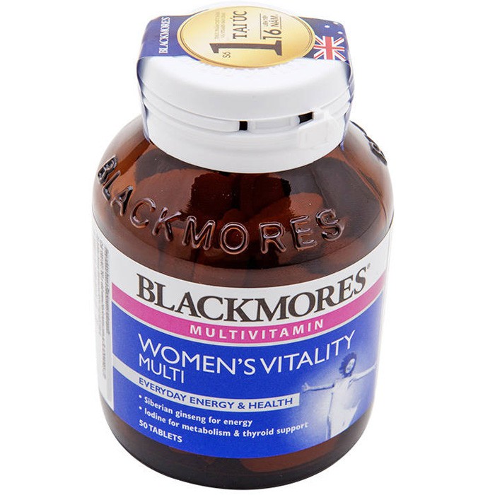 Viên Uống Vitamin Tổng Hợp Dành Cho Phụ Nữ Blackmores Multivitamin For Women - 50 viên | BigBuy360 - bigbuy360.vn