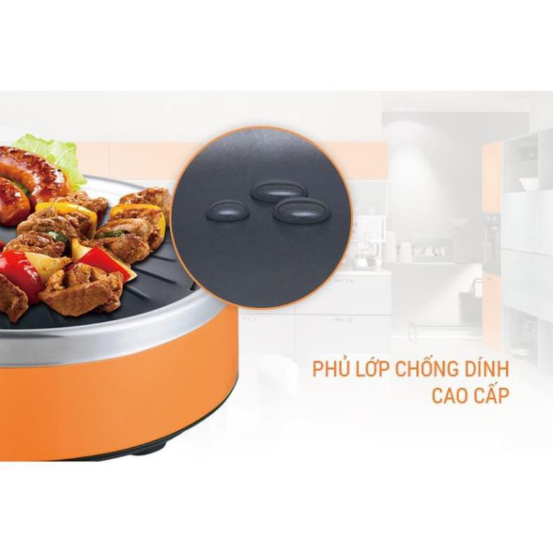 Bếp nướng hồng ngoại SUNHOUSE SHD4668 cam