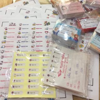 Sticker cho bé combo 140 cái chỉ 50k
