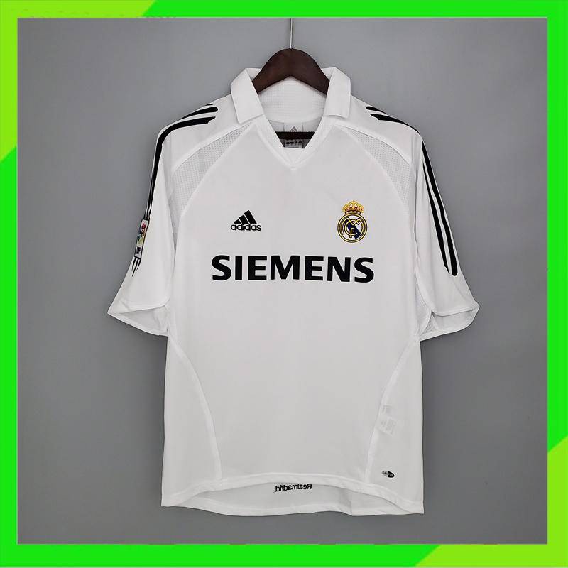 Áo Bóng Đá Đội Tuyển Real Madrid 05-06 Phong Cách Retro