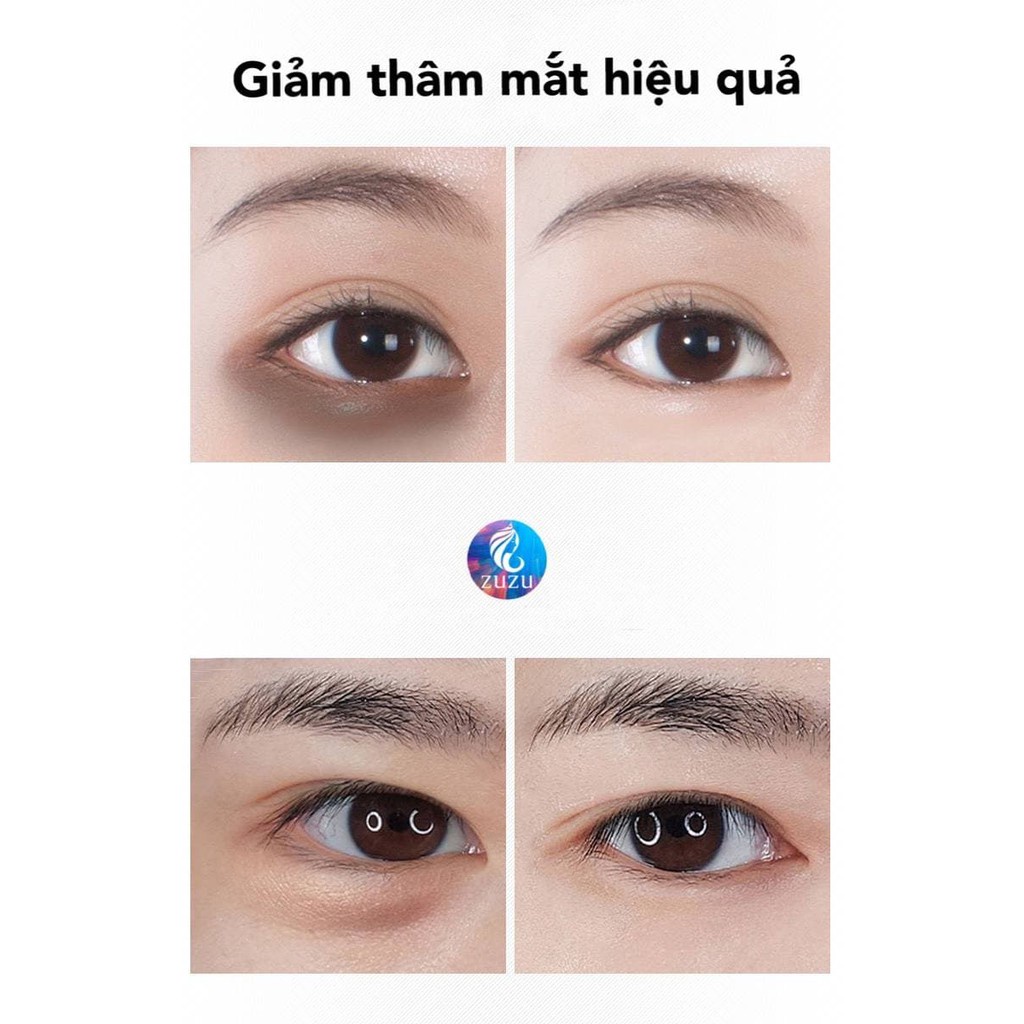 HỘP 60 MIẾNG Mặt nạ mắt gel chiết xuất hoa hồng bổ sung collagen dưỡng ẩm làm sáng vùng thâm dưới da và giảm nếp nhăn