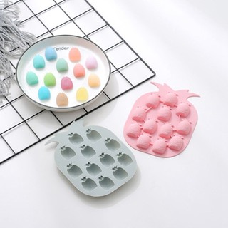 Khuôn silicon 12 quả dứa