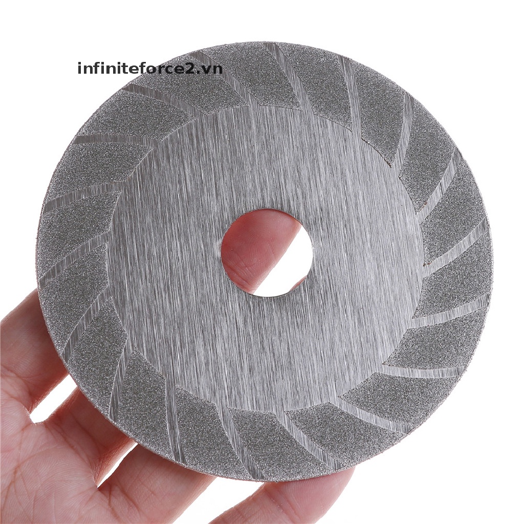 Đĩa Mài 100mm 4 "Bằng Thép Carbon Mạ Kim Cương