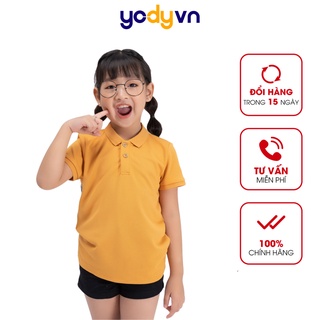 Áo thun polo Yody trẻ em chất liệu cotton cơ bản mềm mịn thoáng mát khử mùi 	 APK5181