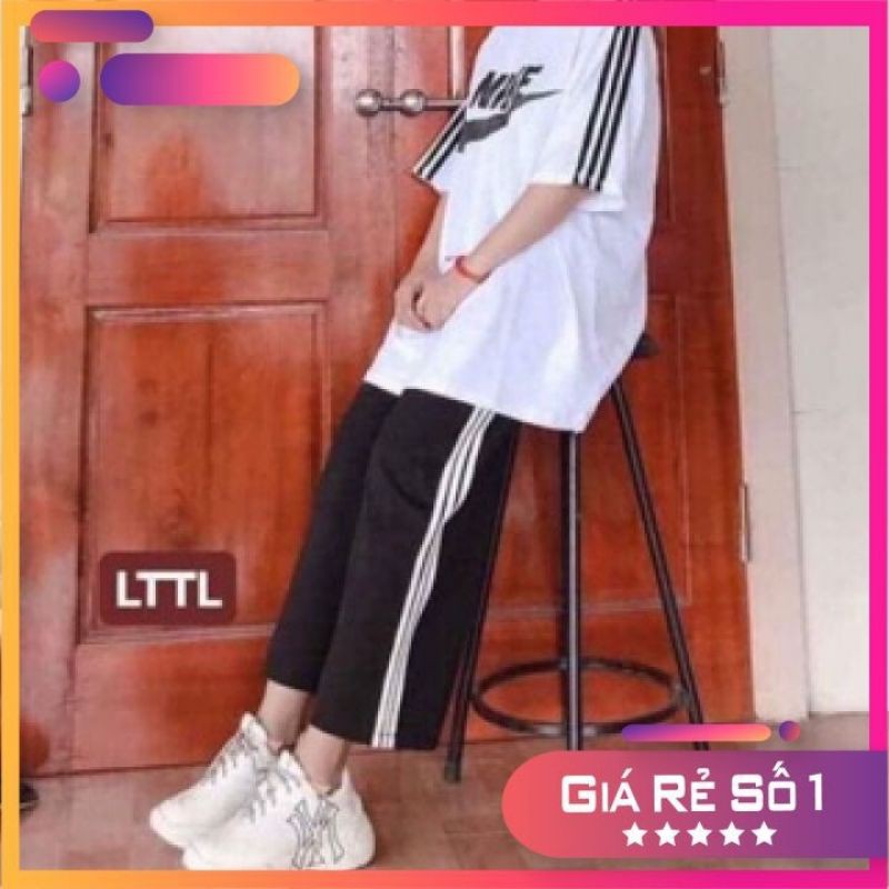 [SIÊU HOT] Quần thể thao ba sọc rộng (Quần thể thao)