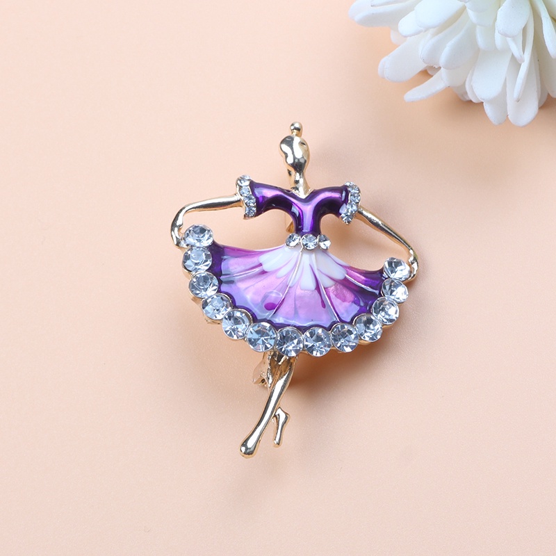 Cài Áo Hình Cô Gái Múa Ba Lê Dễ Thương Chất Lượng Cao Thời Trang