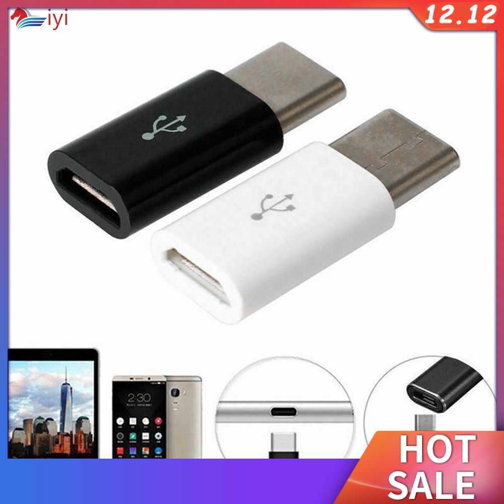 Đầu cắm chuyển đổi từ Micro USB sang Type C chất lượng cao