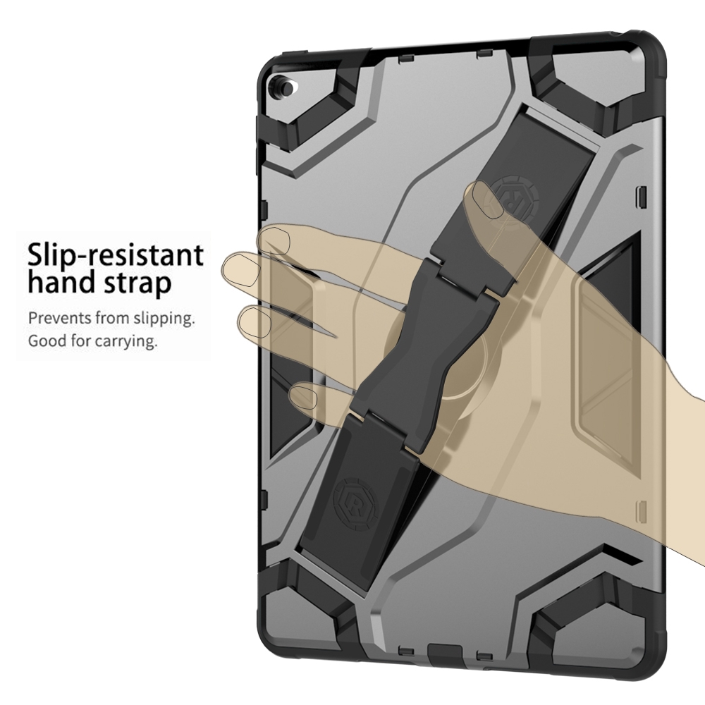 Ốp máy tính bảng bằng TPU và PC có vòng đeo tay chống sốc cho iPad 9.7 2017 2018 Air 2 5 6 Mini 1 2 3 4 5 Pro 11 | BigBuy360 - bigbuy360.vn