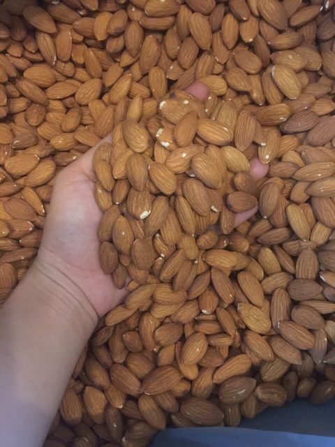 Hạt hạnh nhân sống làm sữa hạt - 1kg