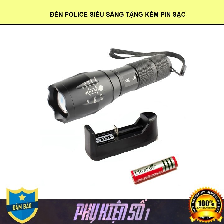 ĐÈN PIN ZOOM SIÊU SÁNG [ POLICE ]