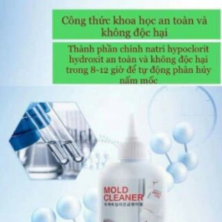 Tẩy mốc mold cleaner 220ml