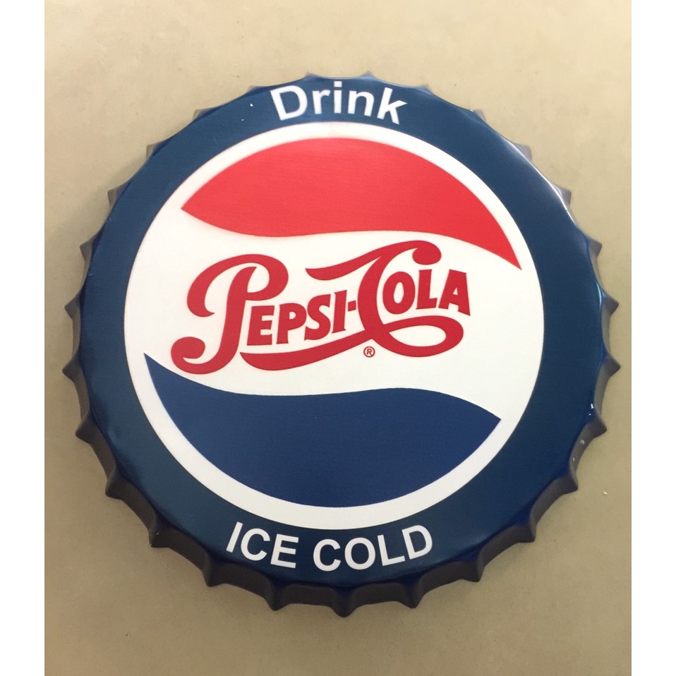 Nắp chai bia bằng sắt trang trí tường quán beer, cafe,... phong cách độc đáo