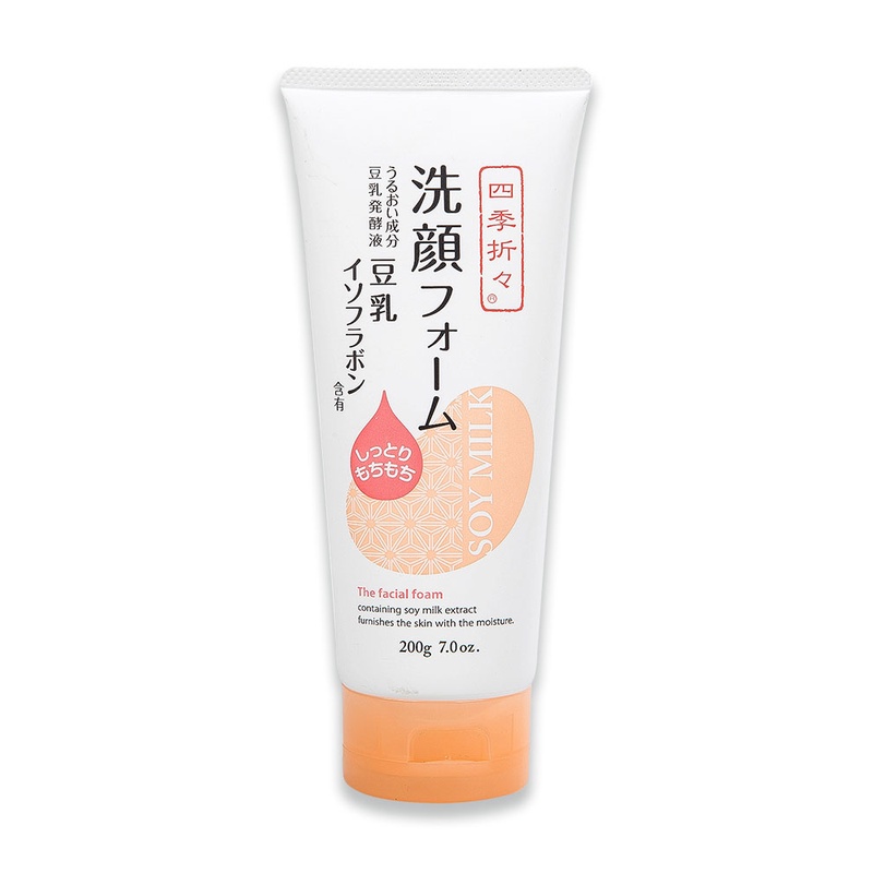 Sữa Rửa Mặt Tinh Chất Đậu Nành Shikioriori Nhật Bản (Tuýp 200g)