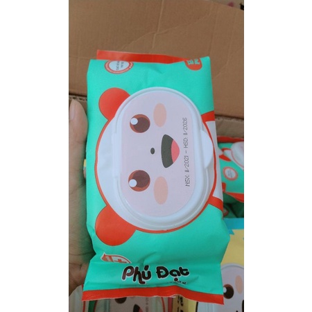 Combo sỉ 10 gói khăn ướt không mùi kháng khuẩn