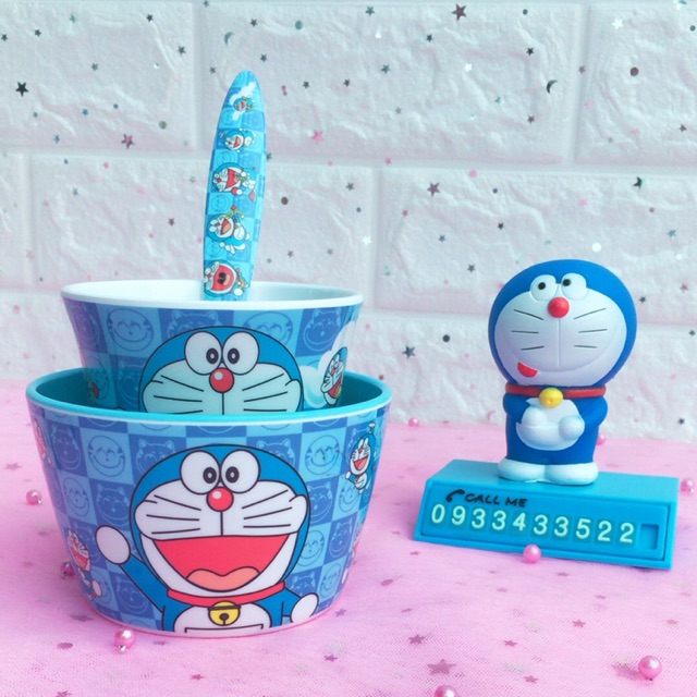 Set combo bàn ăn Doremon Doraemon