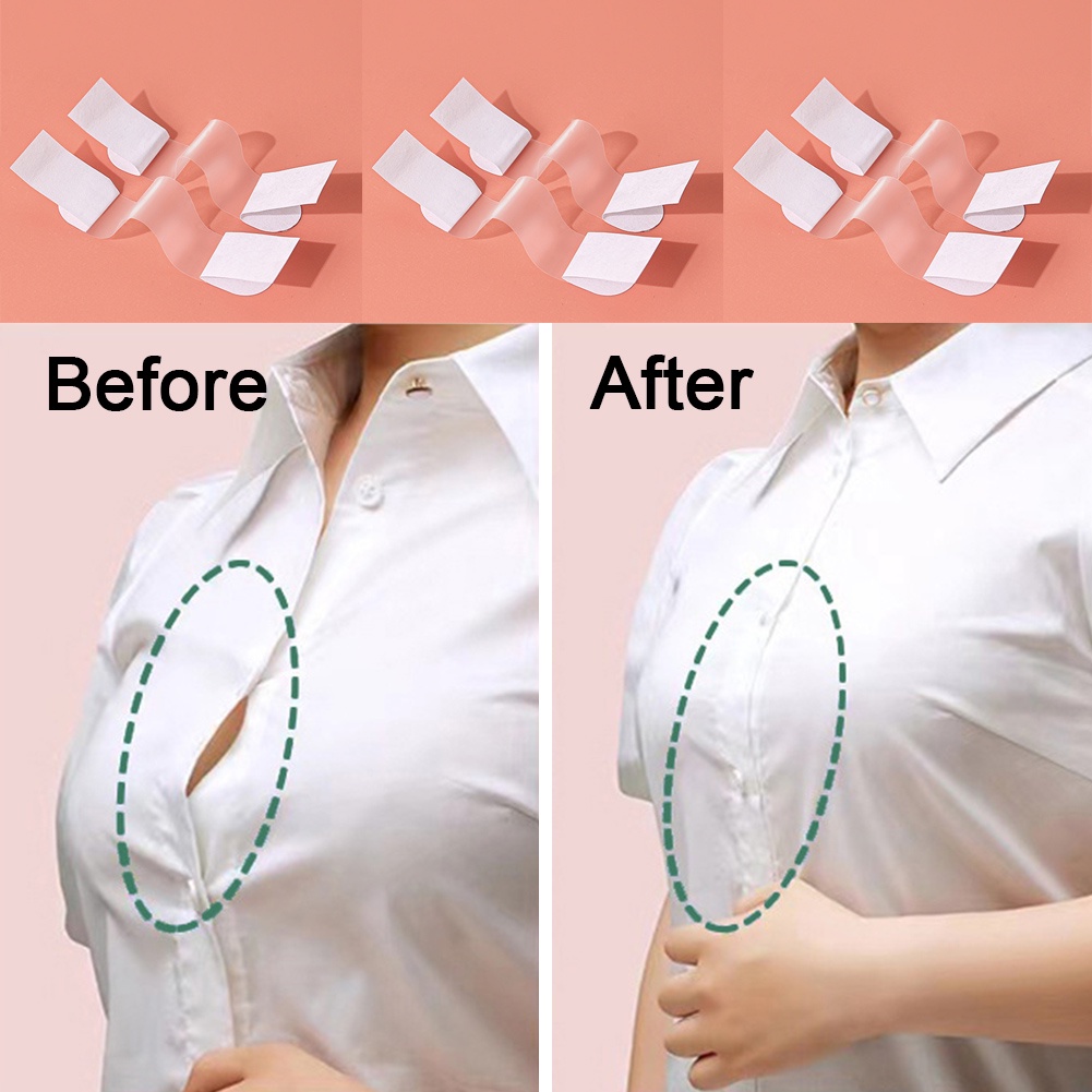 Miếng Dán Hai Mặt Cố Định Chống Trượt Trong Suốt Cho Áo Ngực