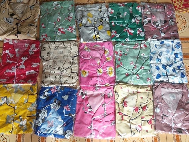 Pizama tay dài quần dài mẫu ngẫu nhiên 🥳🌈🌈 | BigBuy360 - bigbuy360.vn