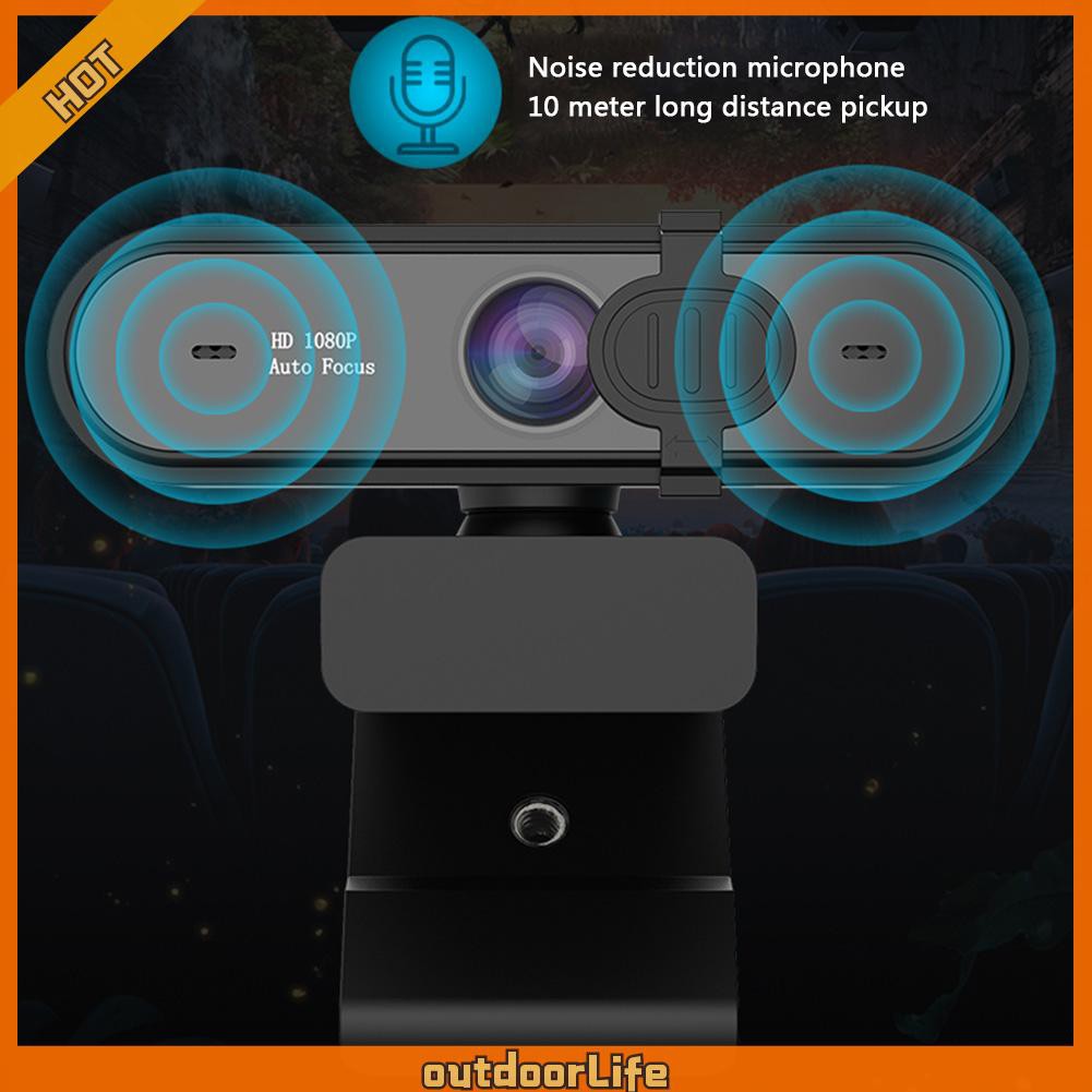 Webcam 1080p Hd 2mp Kèm Mic Dành Cho Studio