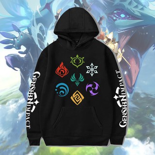 [HOT] Áo Hoodie Genshin Impact đẹp mẫu cực ngầu