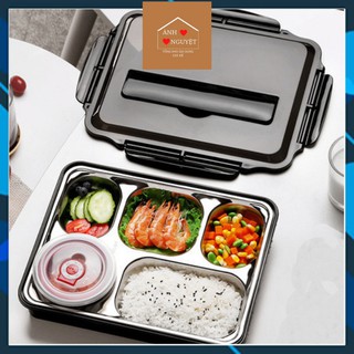 Cặp lồng đựng cơm văn phòng 4 tầng, Cặp lồng nhiều tầng tiện dụng