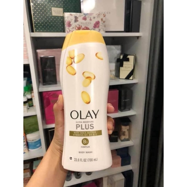 [HÀNG MỸ] Sữa tắm Olay vàng Sữa Hạnh Nhân 700ml