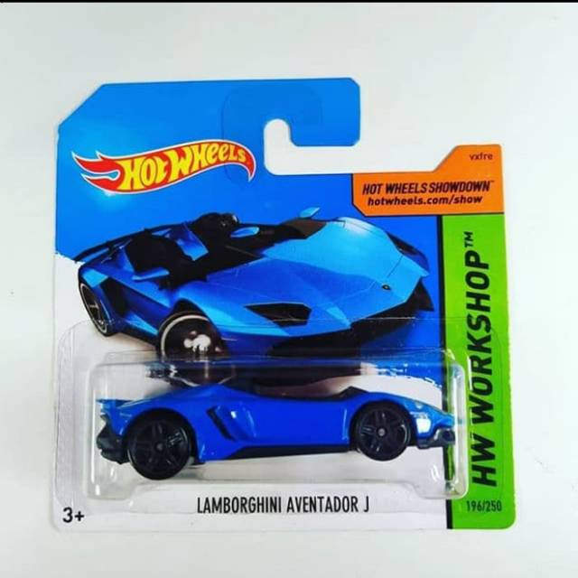 Hot Wheels Mô Hình Đồ Chơi Xe Hơi Lamborghini Aventador 1